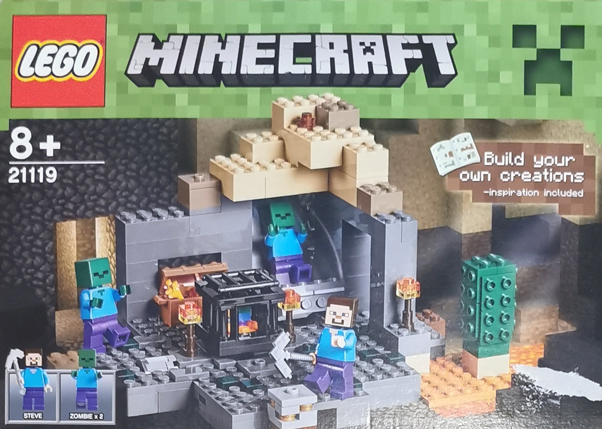 LEGO Minecraft 21119 Das Verlies [Gut]