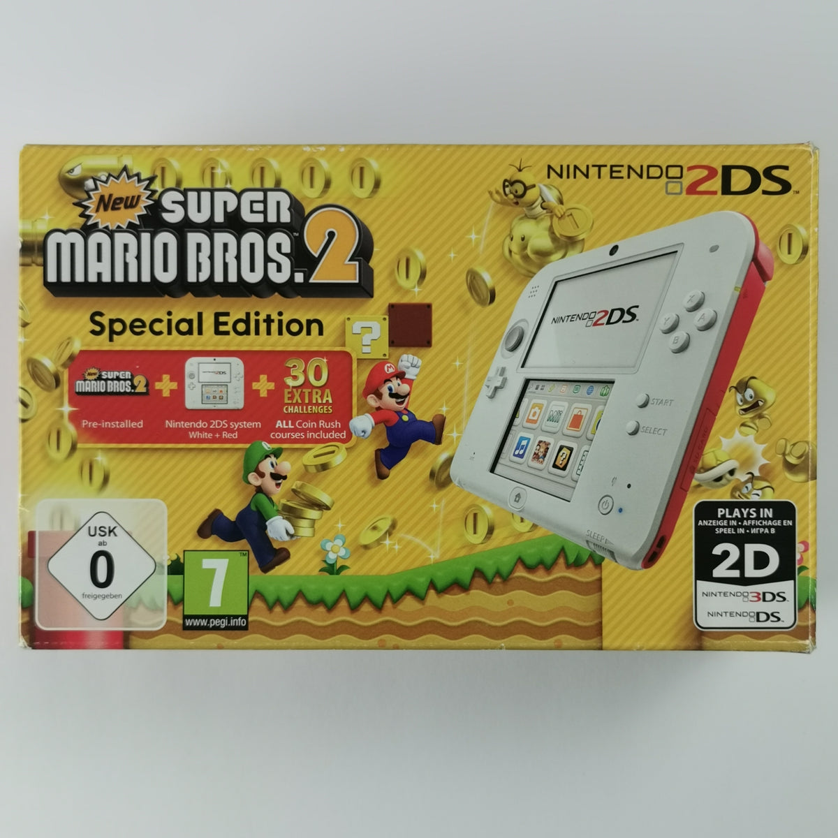 Nintendo 2DS inkl Super Mario Bros 2