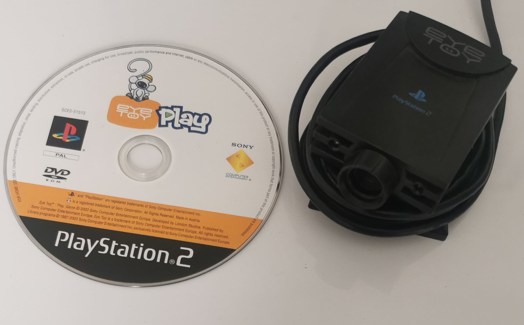 EyeToy: Play inkl. Kamera (Playstation 2) [Gut]