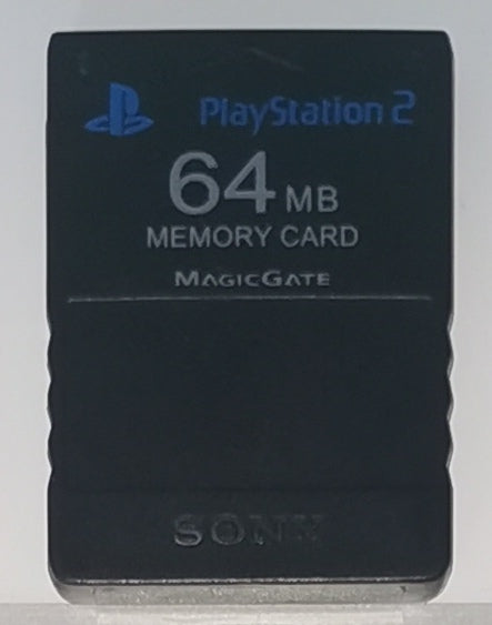 BrookfendiFR Speicherkarte 64 MB fuer Spielekonsole Sony Playstation 2 PS2 Schwarz [Gut]