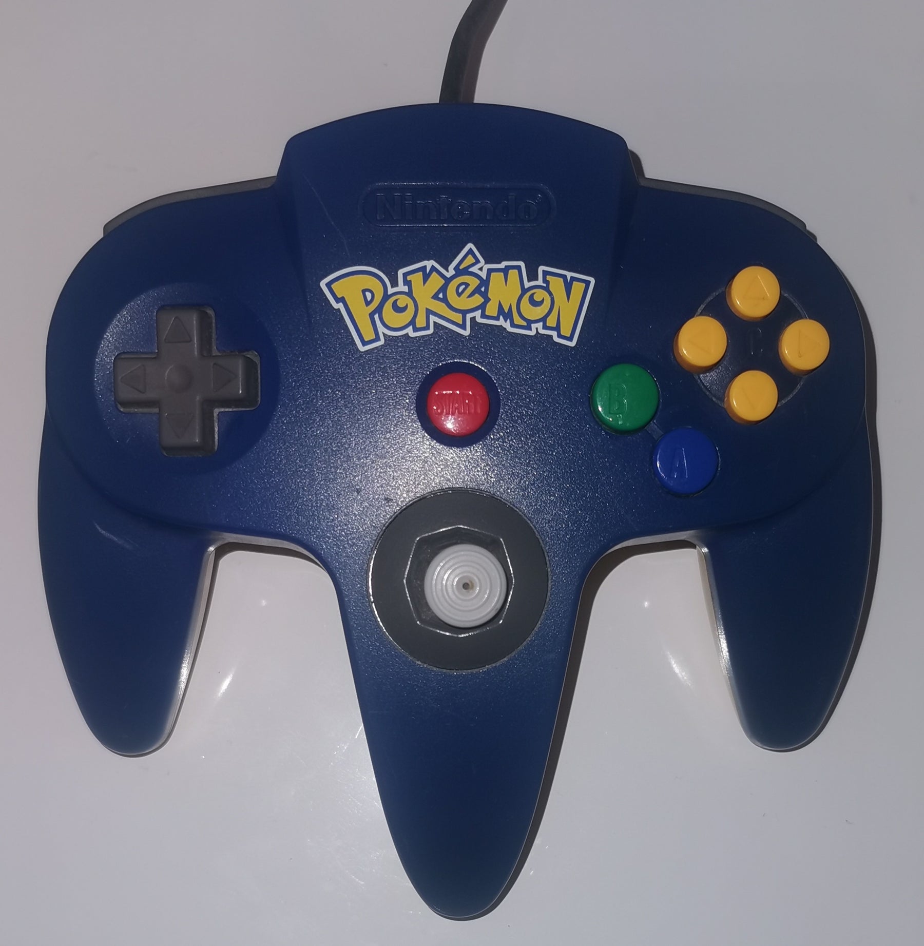 Nintendo 64 Controller N64 Pikatchu Edition [Gut]