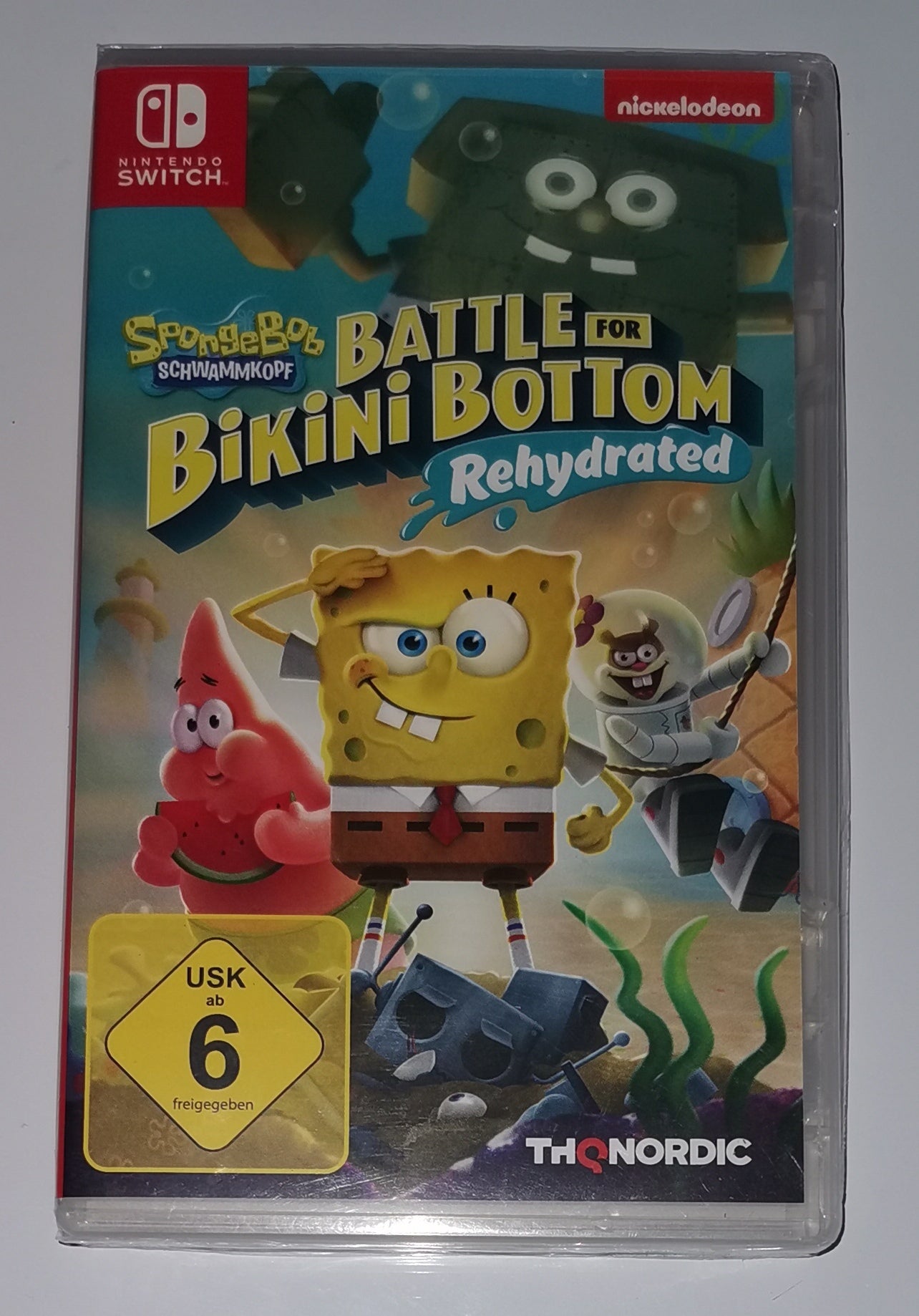 Spongebob Schwammkopf Battle for Bikini Bottom Rehydrated Nintendo Switch [Neu]