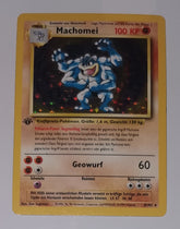 Pokemonkarte Machomei 1 Edition Deutsch [Sehr Gut]