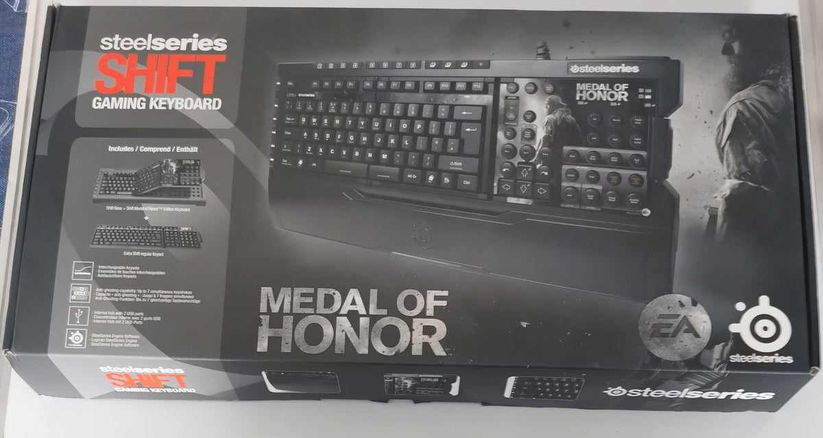 Keyboard SteelSeries Shift Medal of Honor Game Bundle (Windows) [Neu]