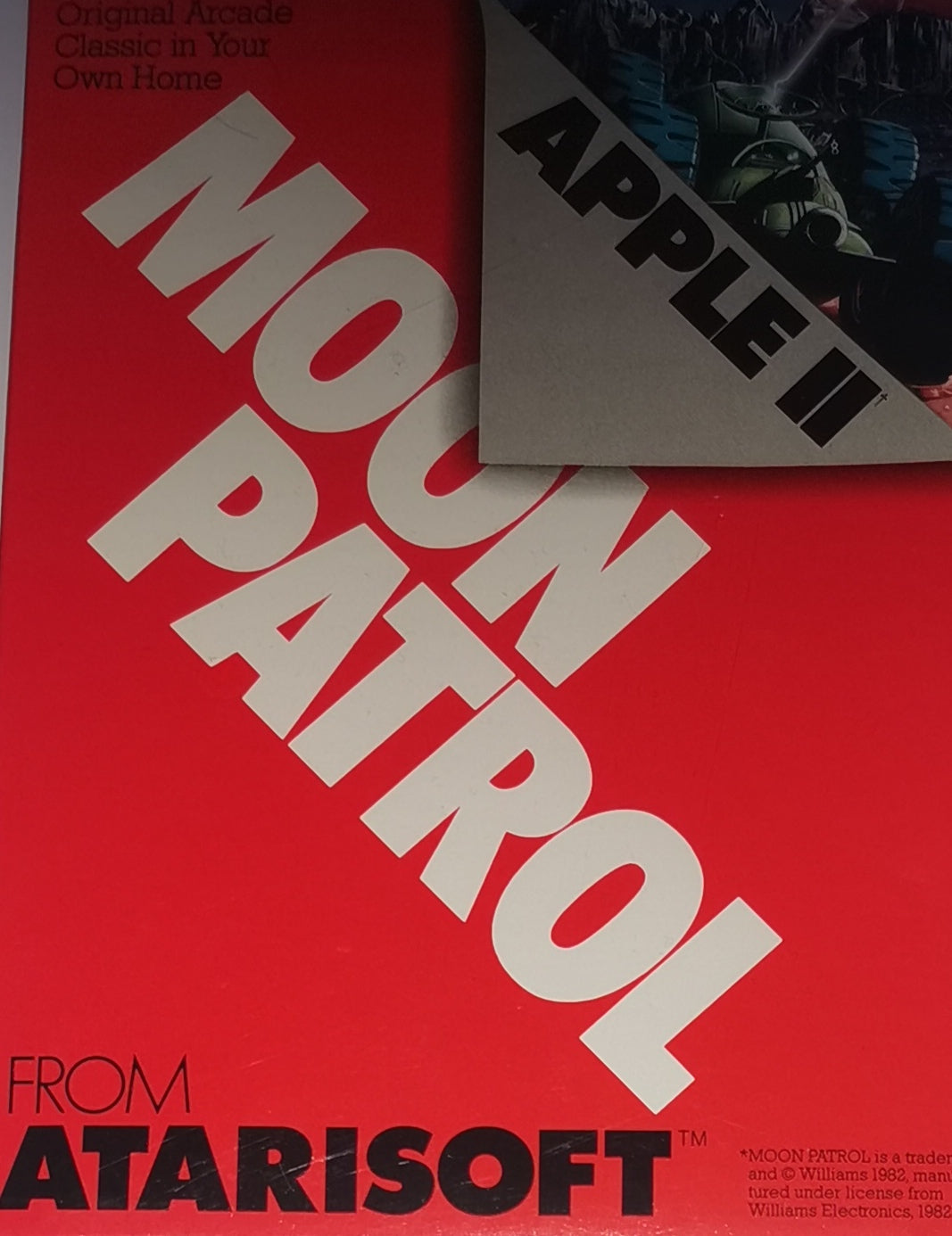 MOON PATROL by Atarisoft for Apple II [Neu]