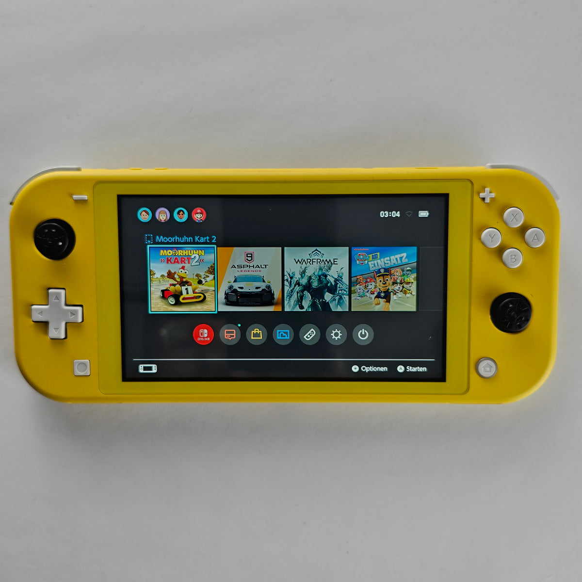 Gelbe Nintendo Switch Lite Konsole [NS]