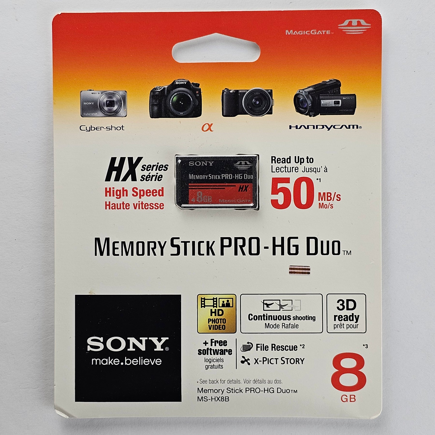 Sony MS Pro HG Duo High Speed 8GB [K]