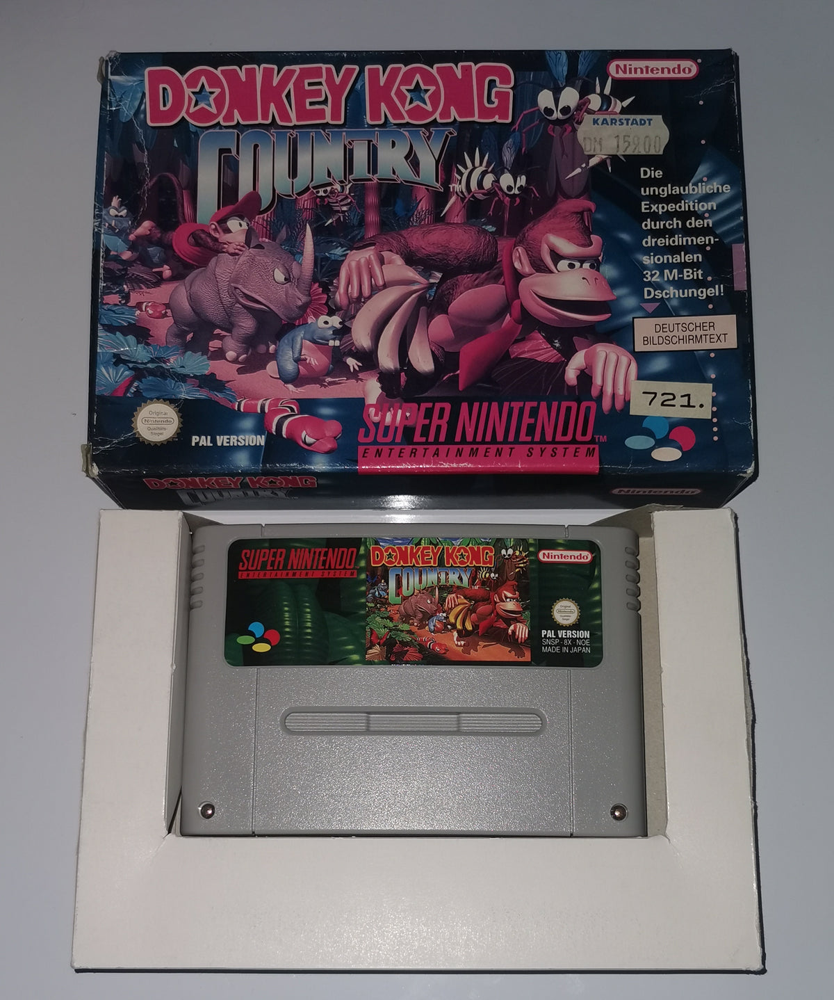 Donkey Kong Country Snes (Super Nintendo) [Gut]