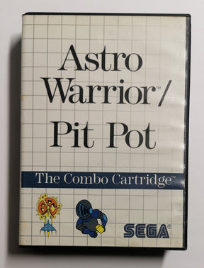 Sega Master System Spiel Astro Warrior Pit Pot [Sehr Gut]