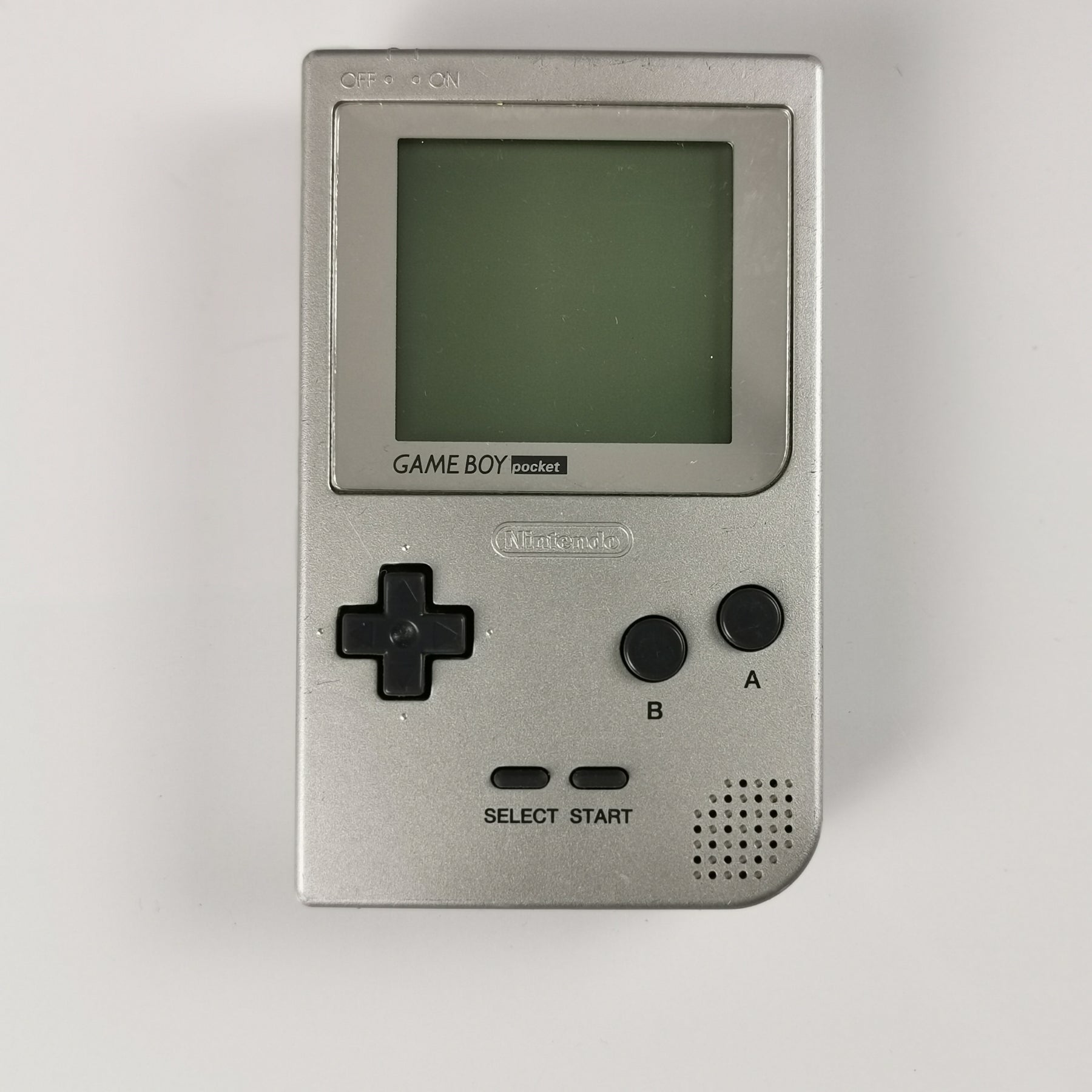 Game Boy Pocket Geraet silber [Akzeptabel]