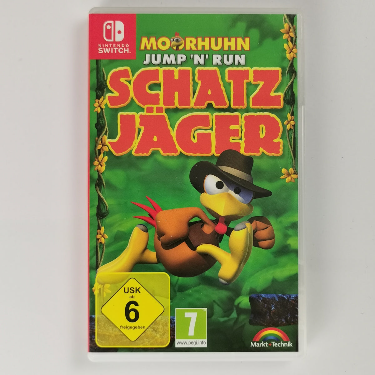 Moorhuhn Jump n Run Schatzjaeger Abenteuer fuer Nintendo Switch [Sehr Gut]