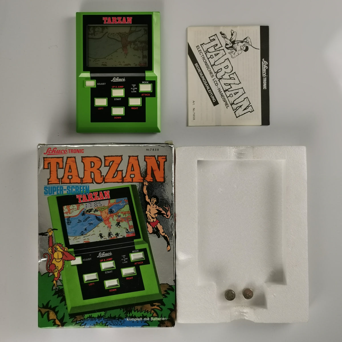 Schuco Tronic Tarzan Game Retro Vintage