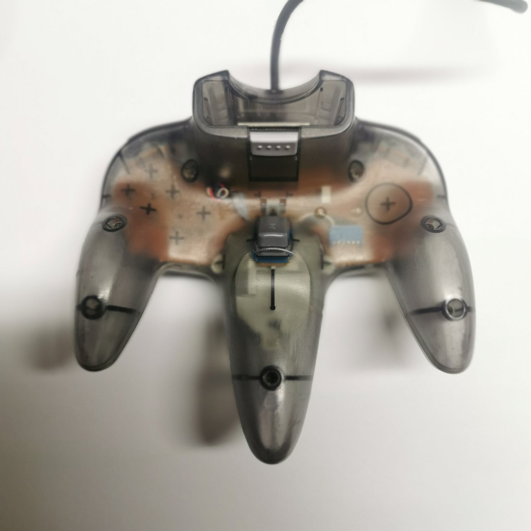 Nintendo 64 Controller Clear Schwarz [Gut]
