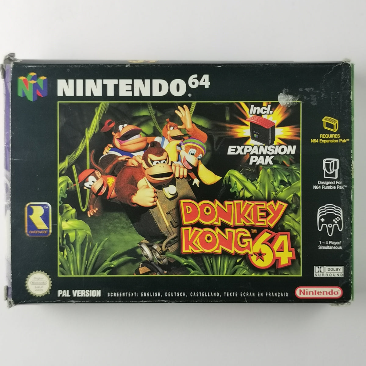 Donkey Kong 64 Nintendo 64 [N64]
