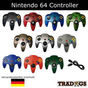 Nintendo 64 Controller N64 Gamepad [Neu]